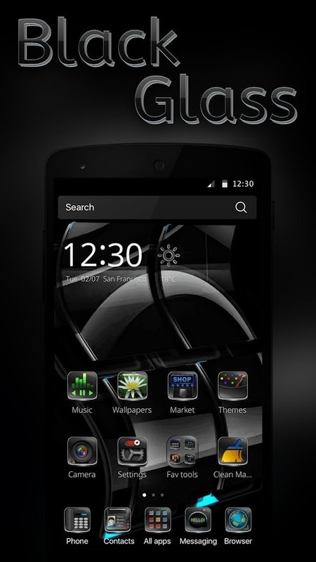 Black themes for android free download latest version